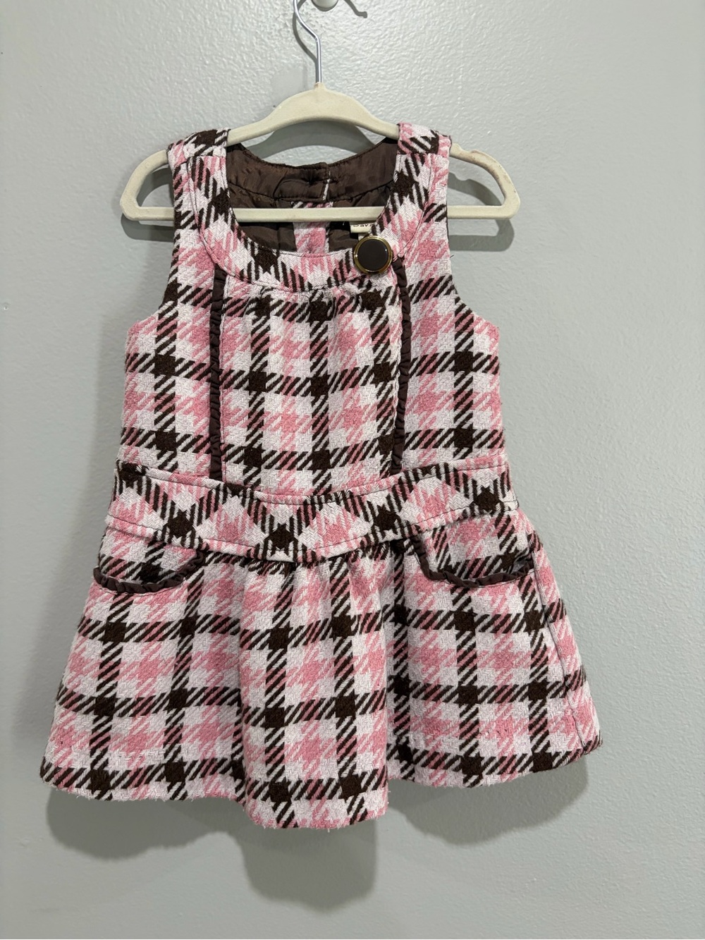 Savannah Plaid Dress 18 months